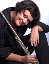 Flutist and band leader, Ilona Kudina
